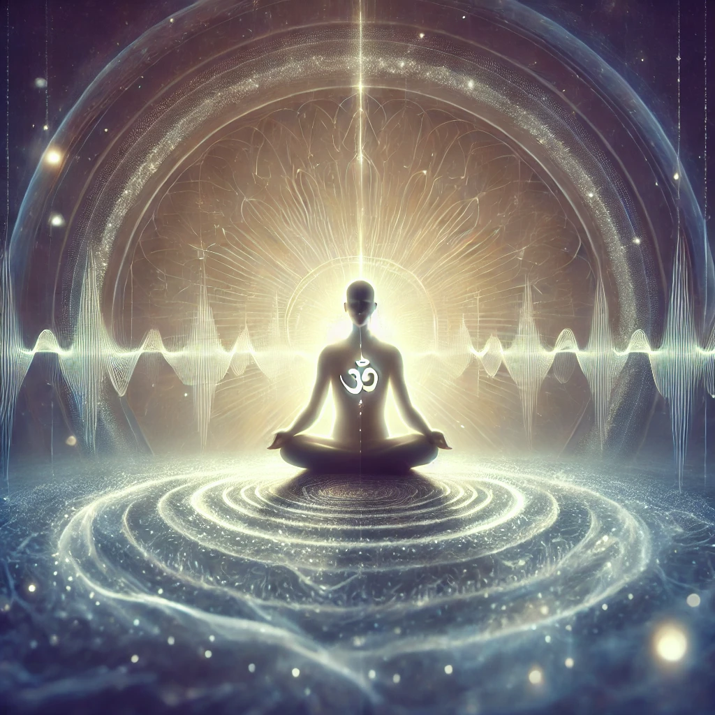 Мантра означає "ман" - розум, "тра"- визволення, це звук або набір звуків при медитації на які розум звільняється