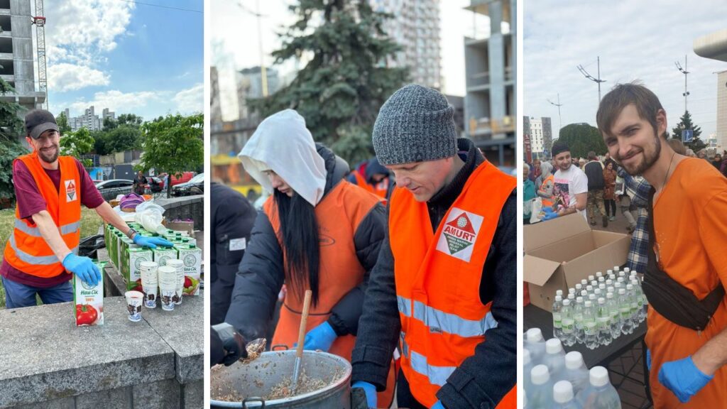 Підрозділ АМУРТ Україна. В Ананда Марзі ми допомагаємо людям, що потребують